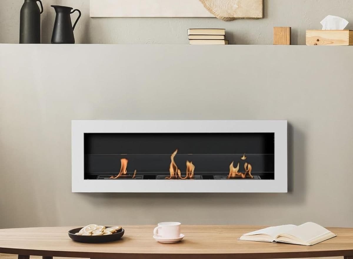Cheminée encastrable classique avec un design intemporel