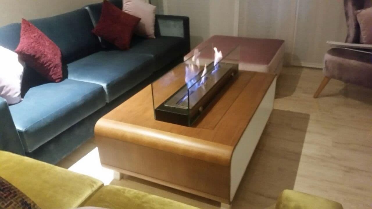 Mini cheminée portable pour les petits espaces