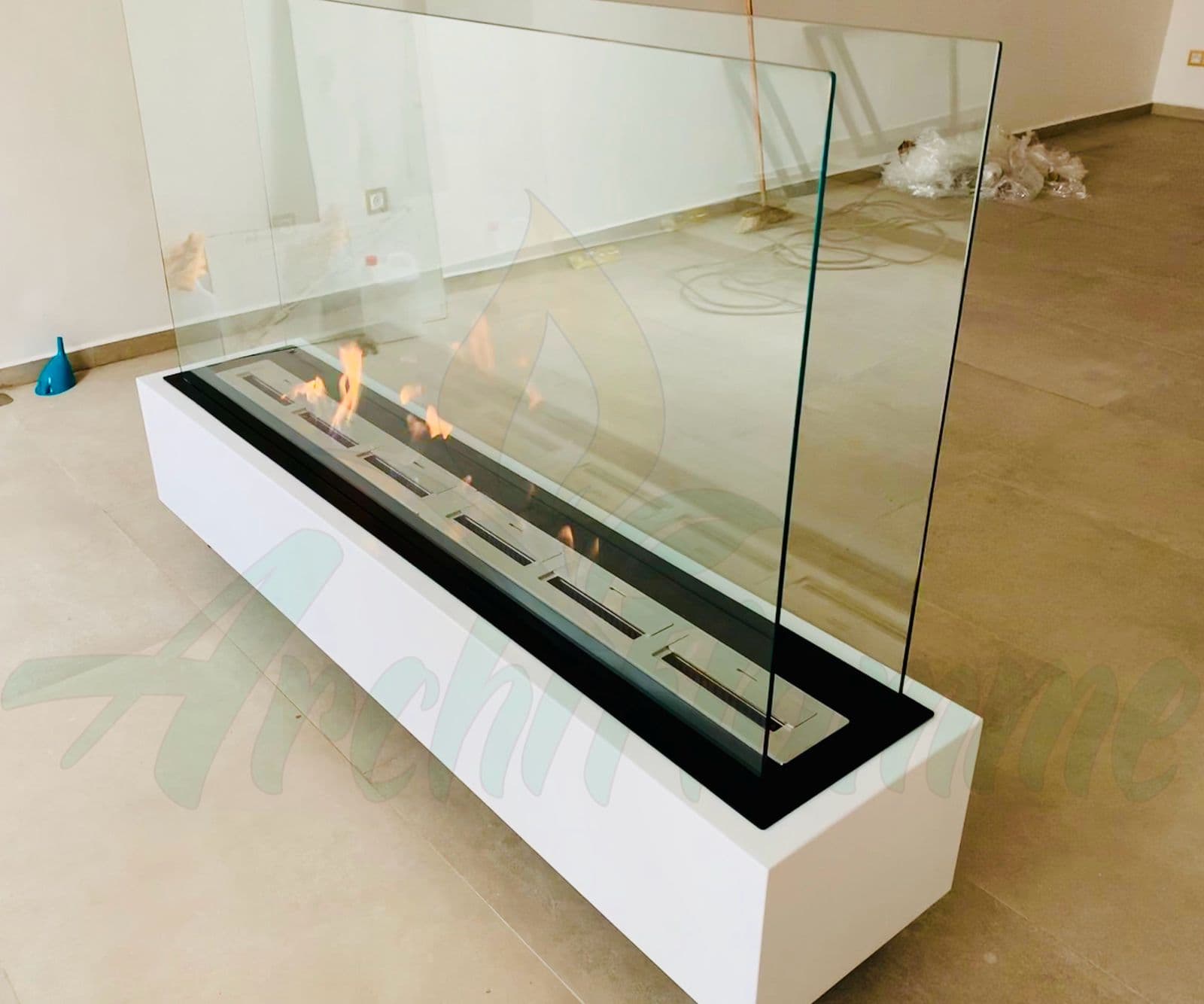 Mini cheminée portable parfaite pour les petits espaces